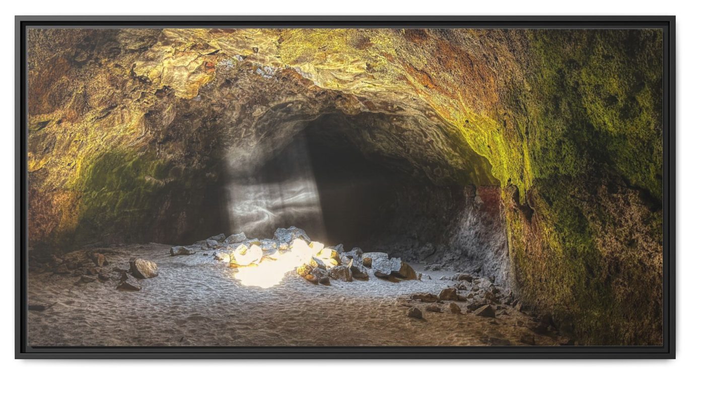 Ray of Light – Sunbeam in Mossy Cave