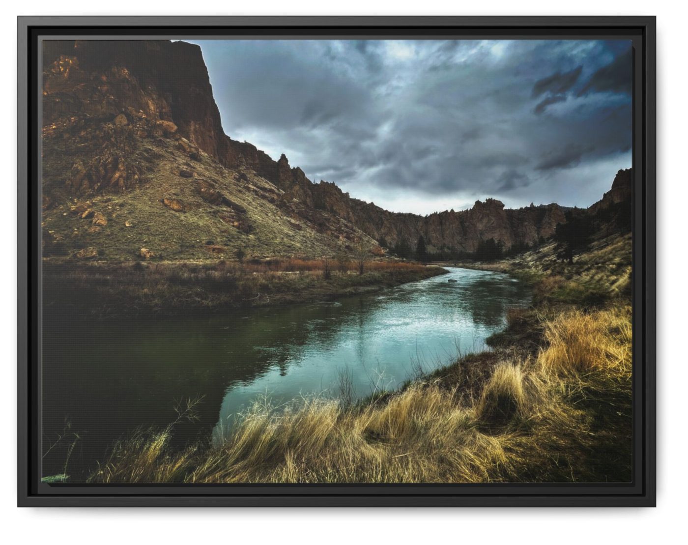 Storm Brewing Over Smith Rock